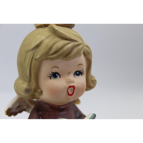 Vintage Josef Originals December Birthday Girl Figurine - 1950s Japan Ceramic - Picture 5 of 8